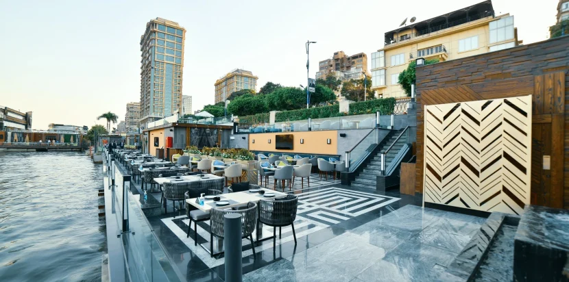 Breakfast on the Nile in Giza