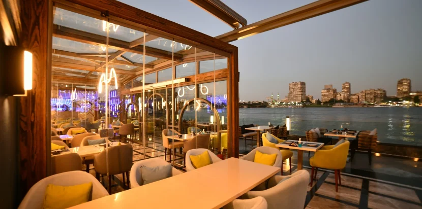Nile View Restaurant in Giza